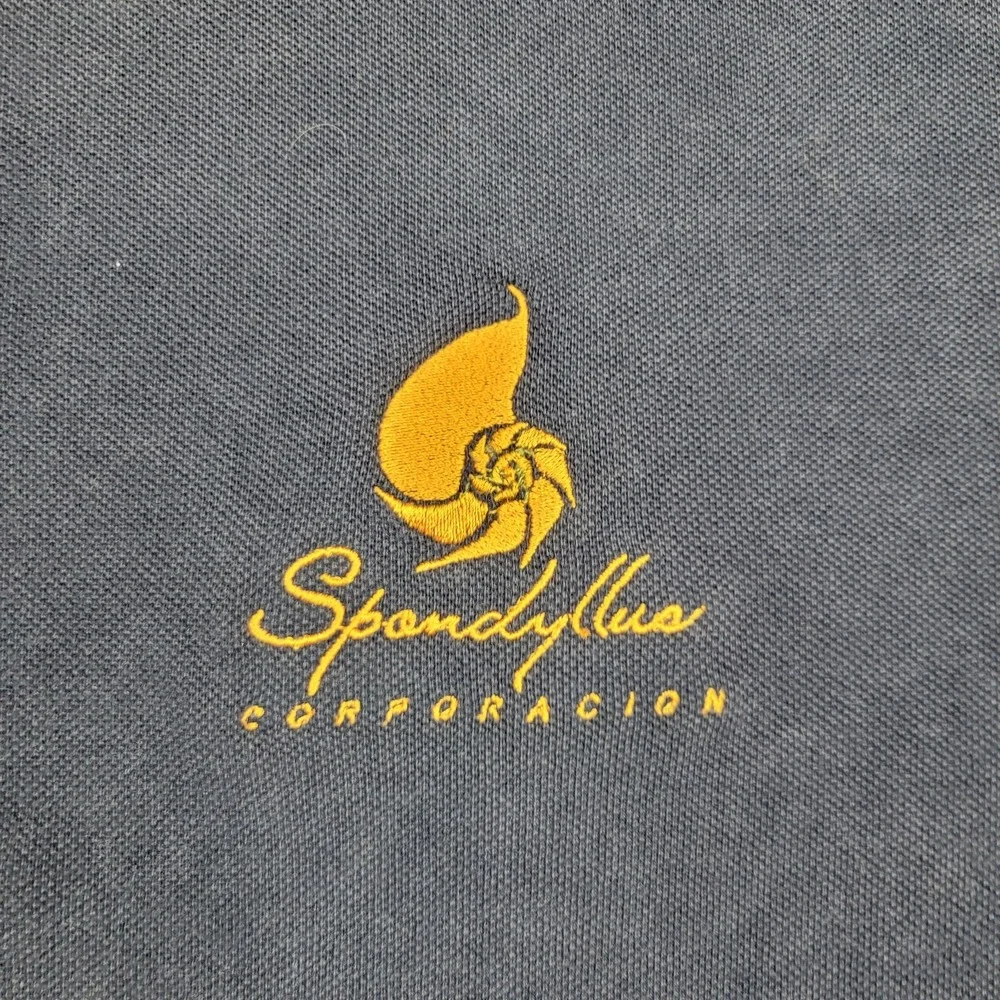 VTG Polo‎ Ralph Lauren Shirt Mens XL Blue Short Sleeve Golf Logo Preppy
